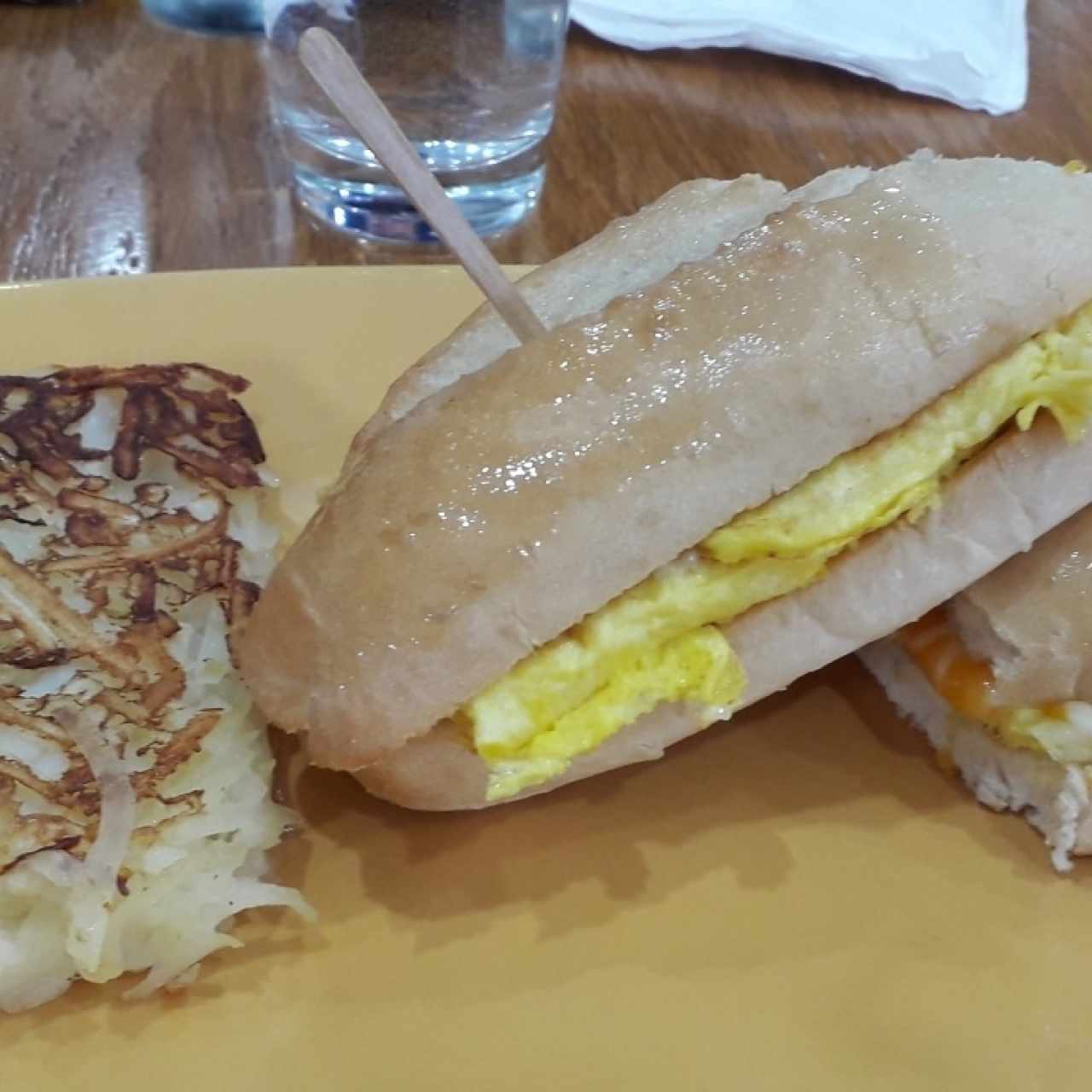 egg & cheese sandwich