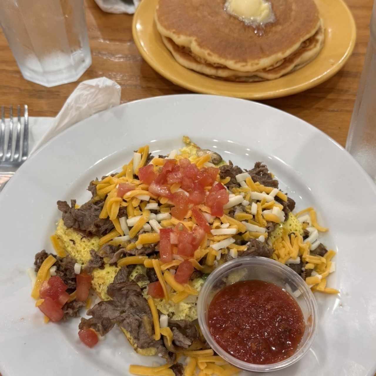 Omelettes - Big Steak Omelette