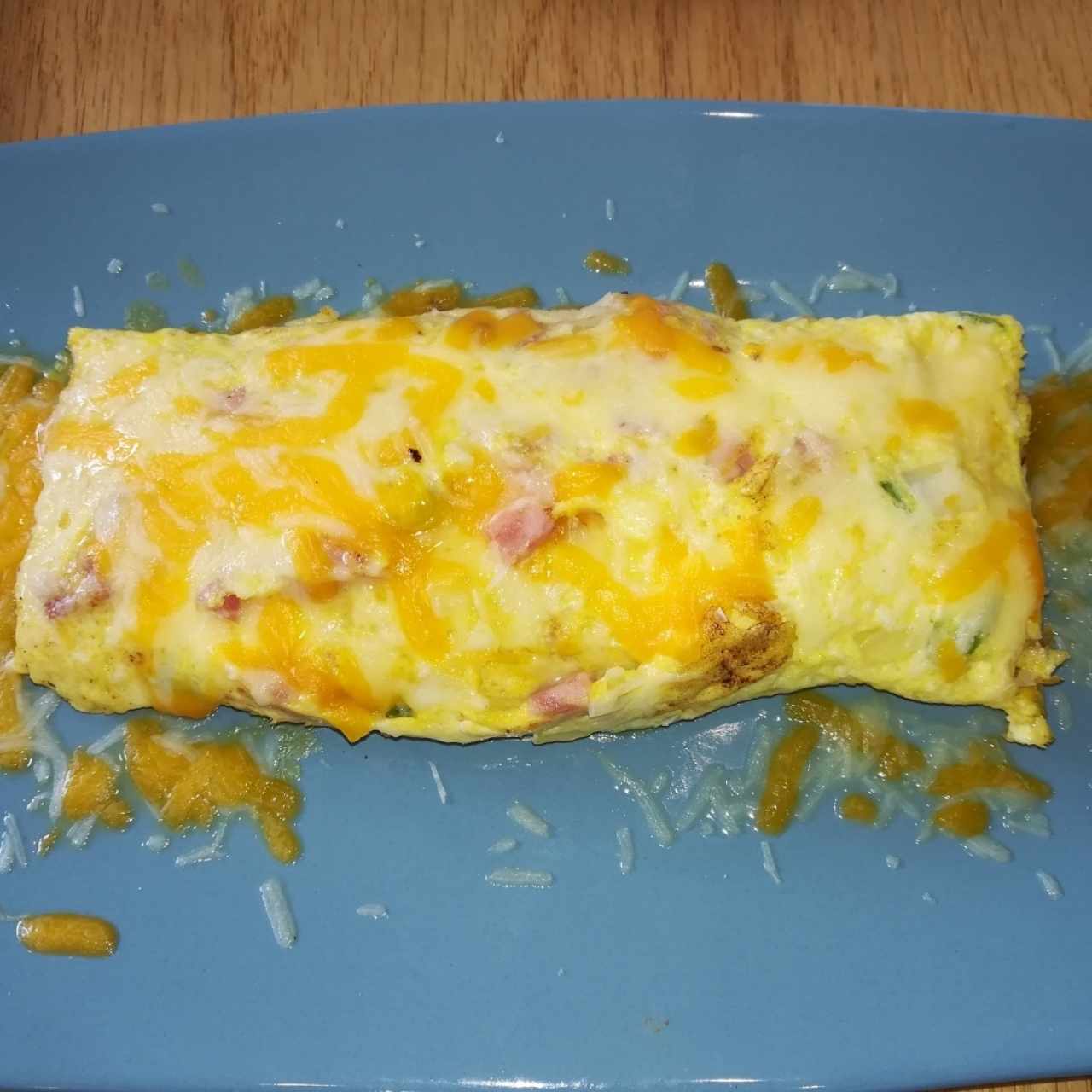 Western Cheesy Omelet