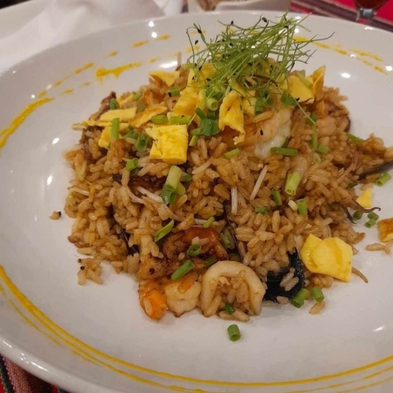 Arroz Chaufa de Mariscos