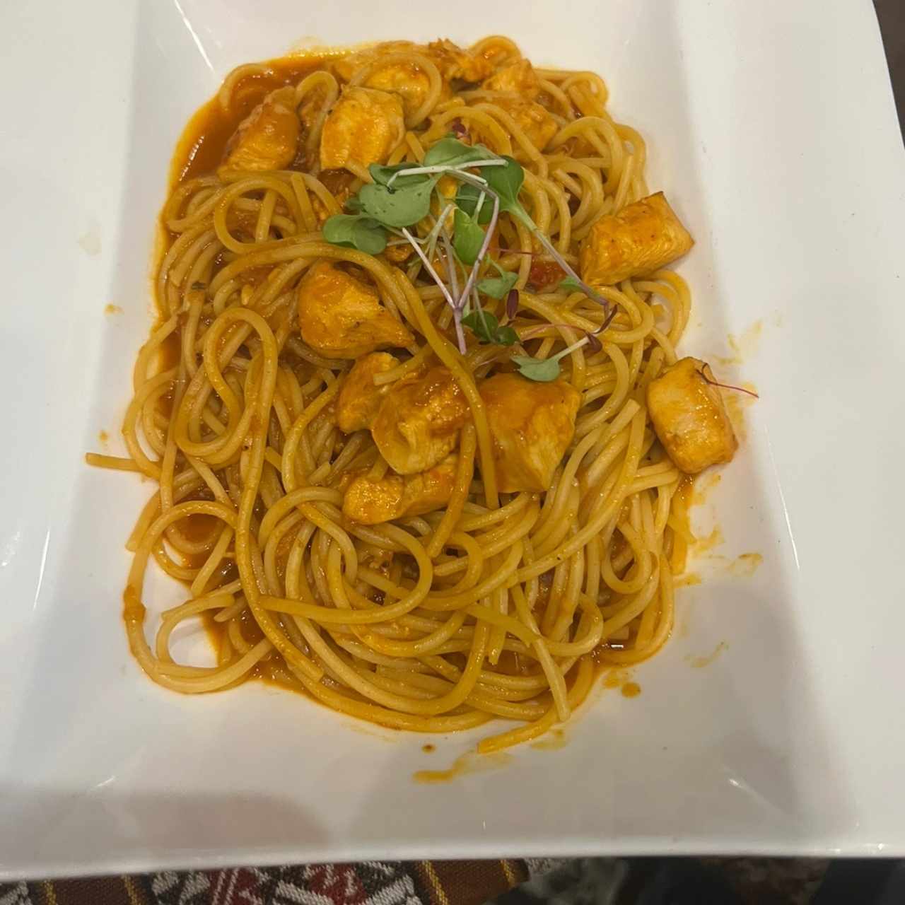 Spaguetti Frutos del Mar