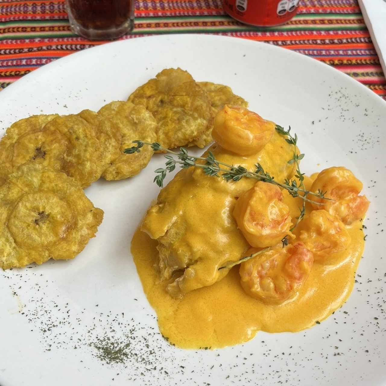 Corvina Rellena de Camarones