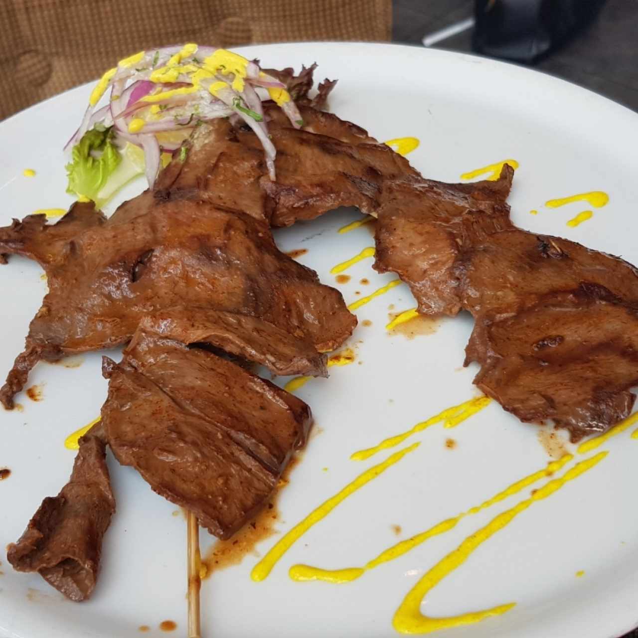 anticuchos de corazón 