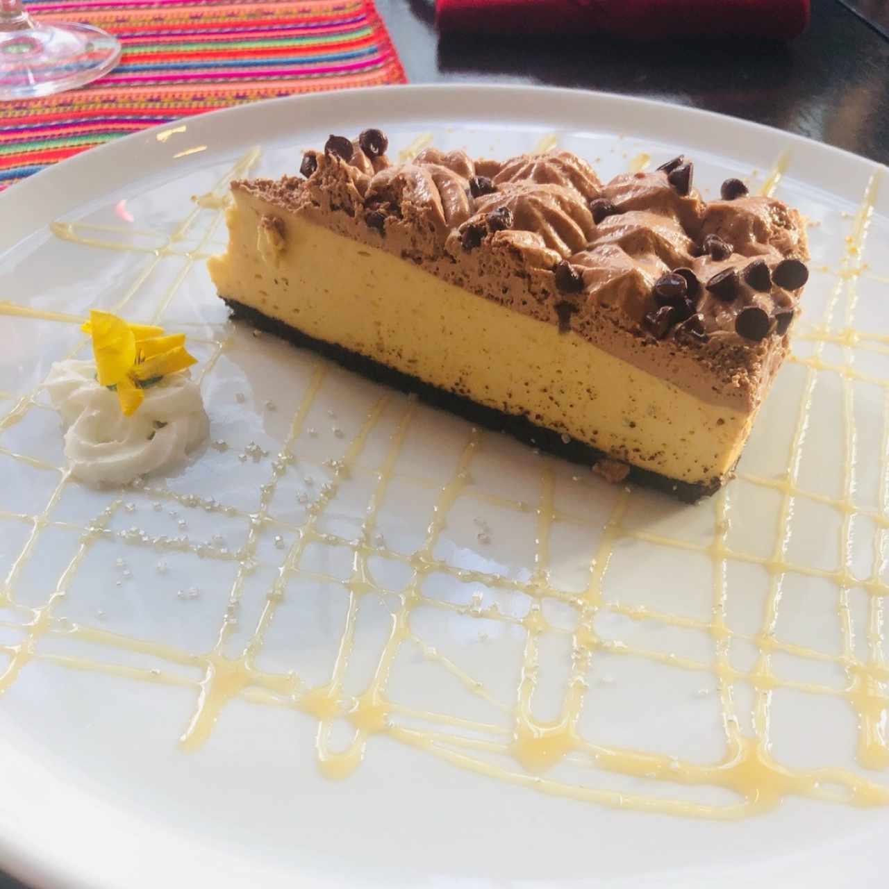 cheesecake de lucuma