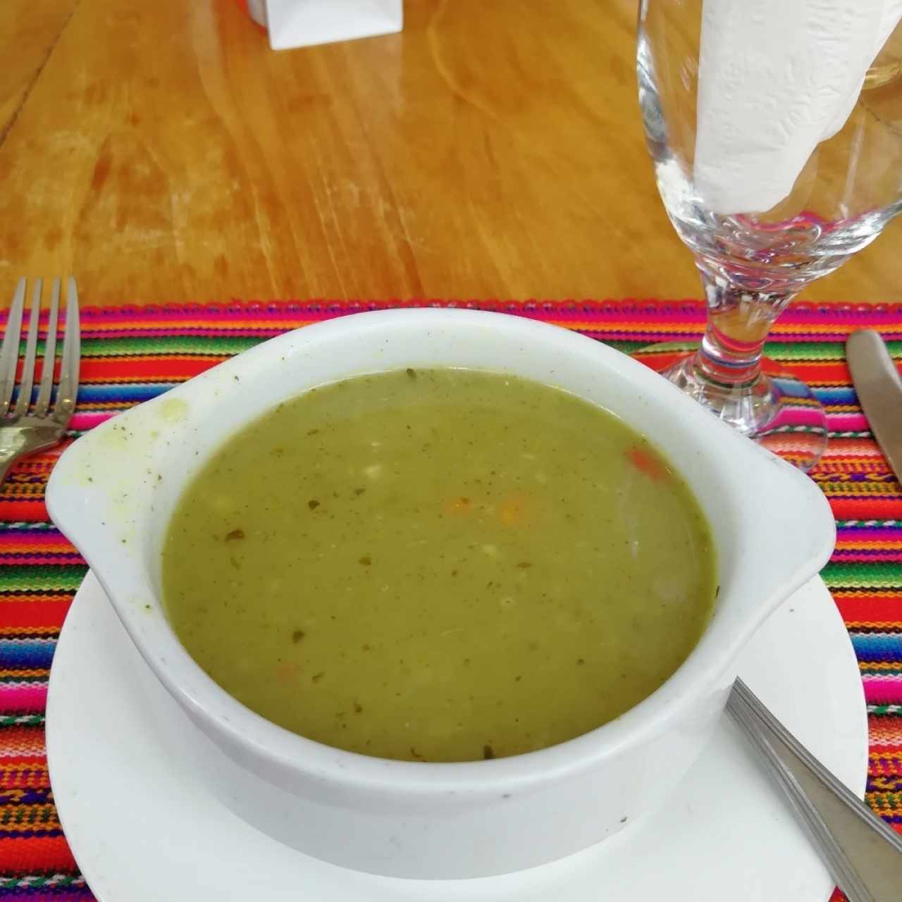 sopa de corvina