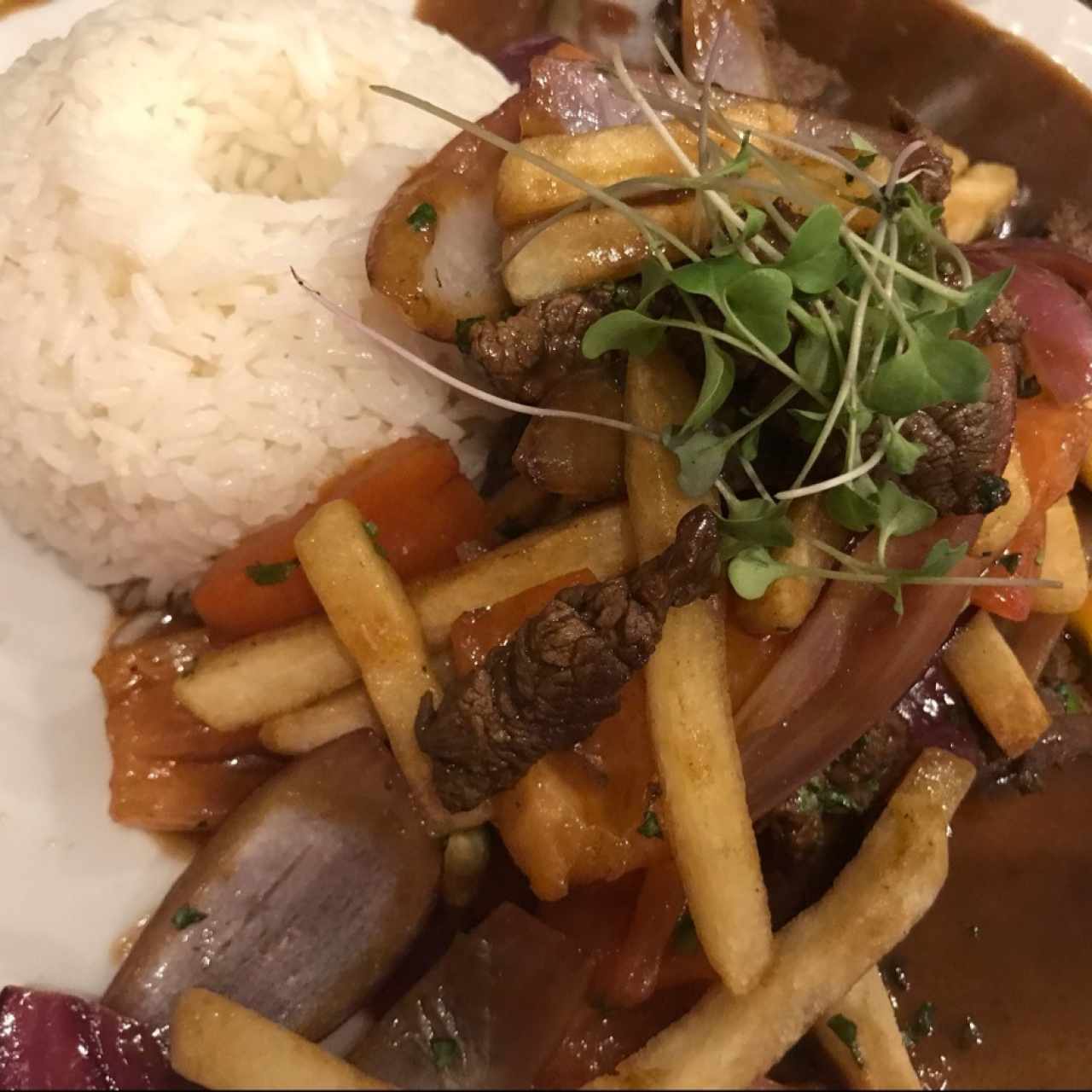 Saltado de filete