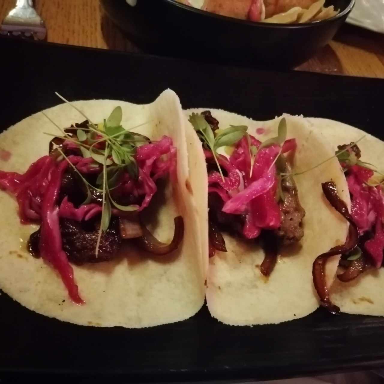 tacos de entraña