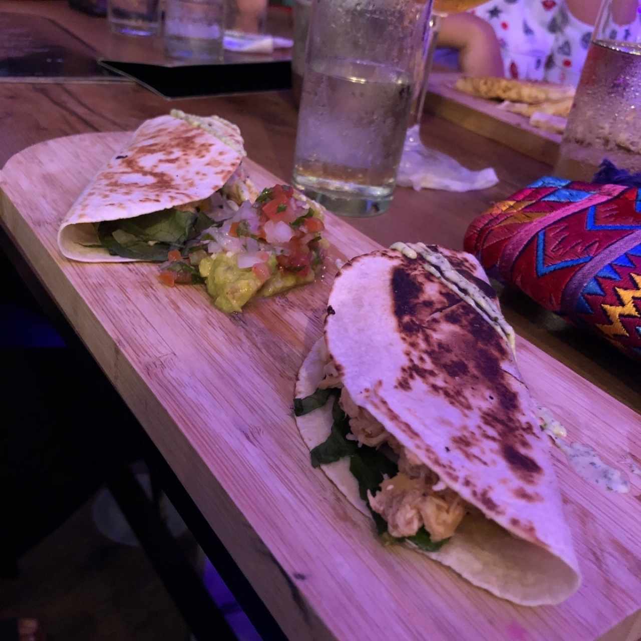 fajitas de pollo