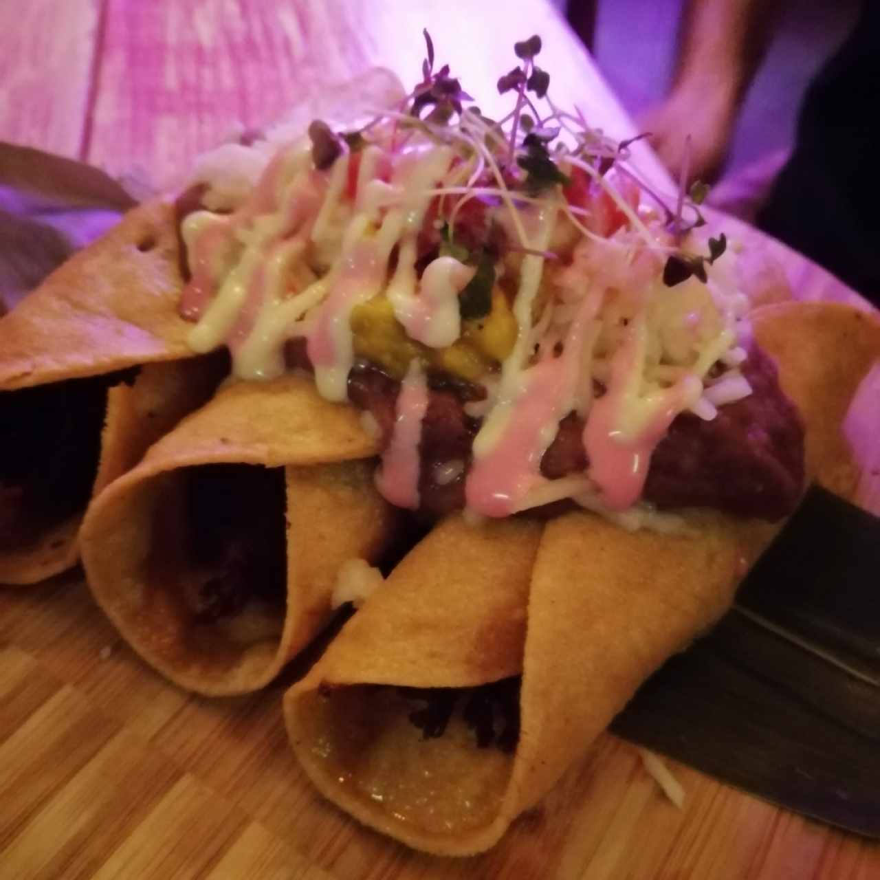 Tacos dorados mixto 