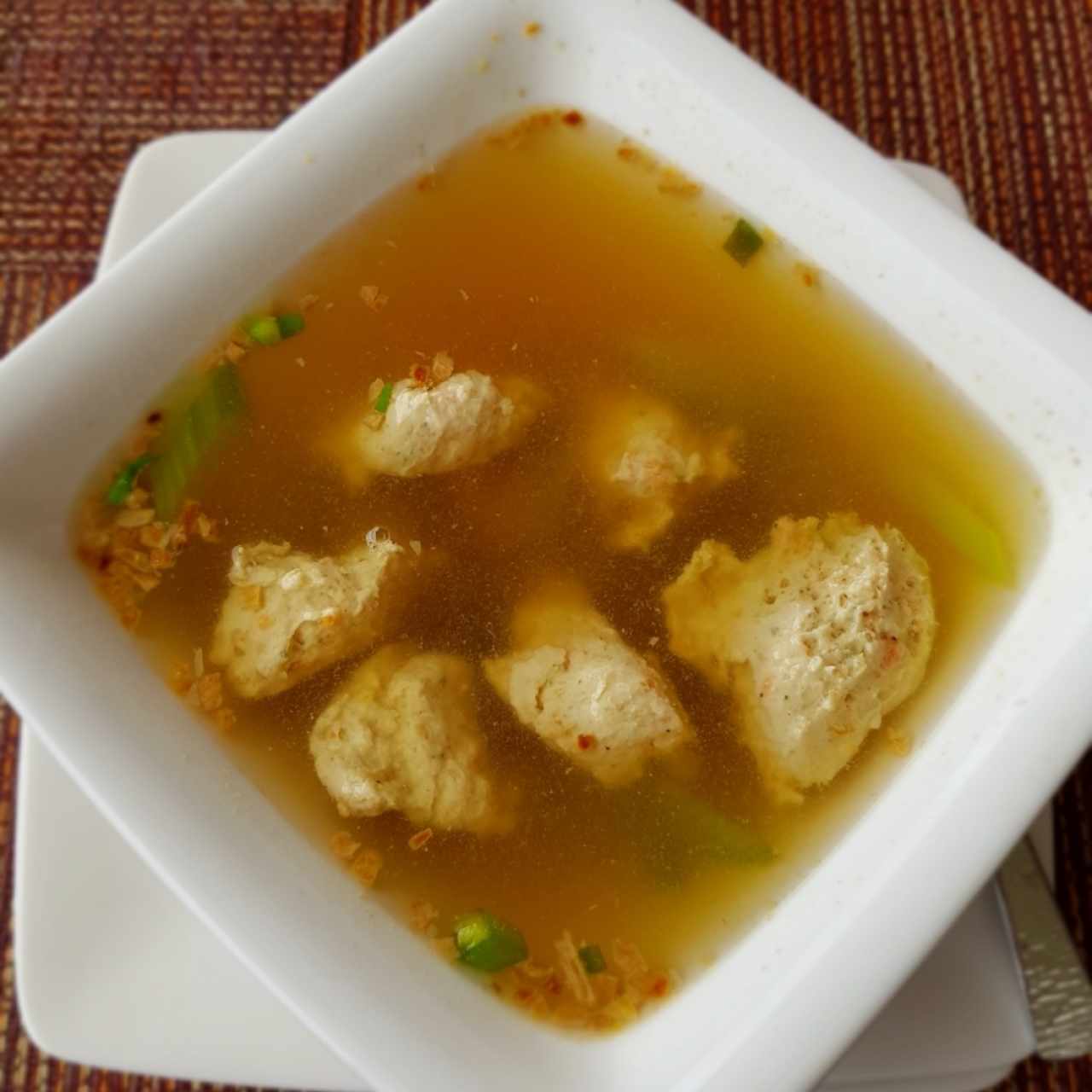 SOUPS - CHICKEN GINGER SOUP