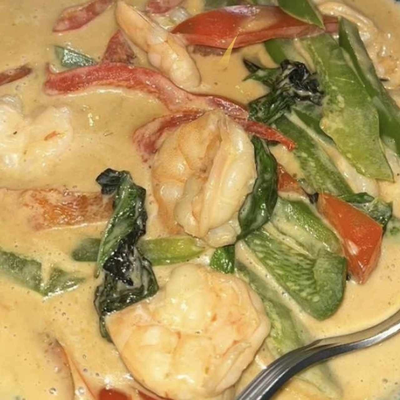 CURRY - RED CURRY shrimp