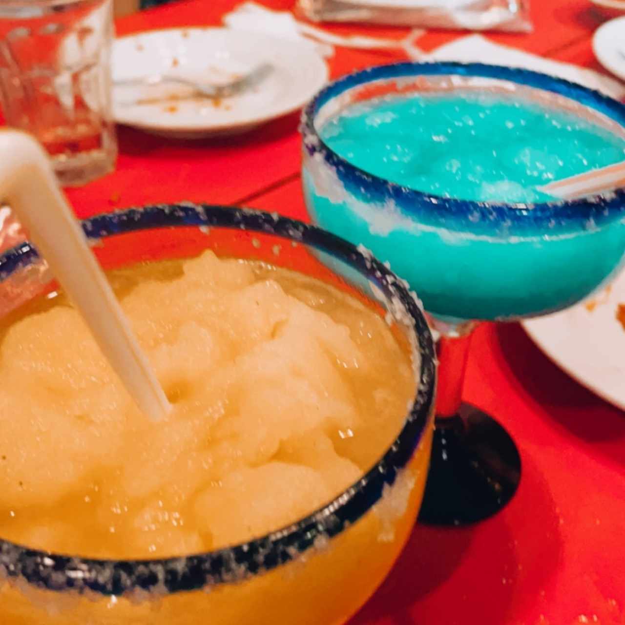 margarita blue y margarita de maracuya