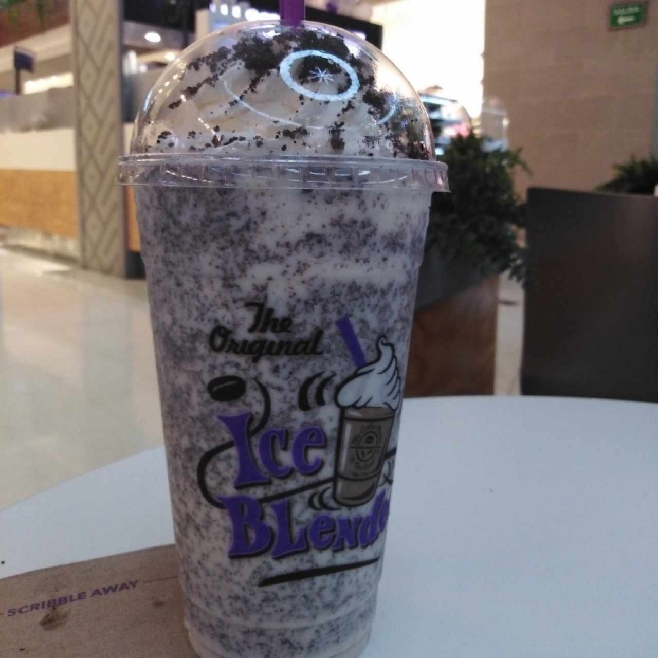 Ice Blended Cookies and cream