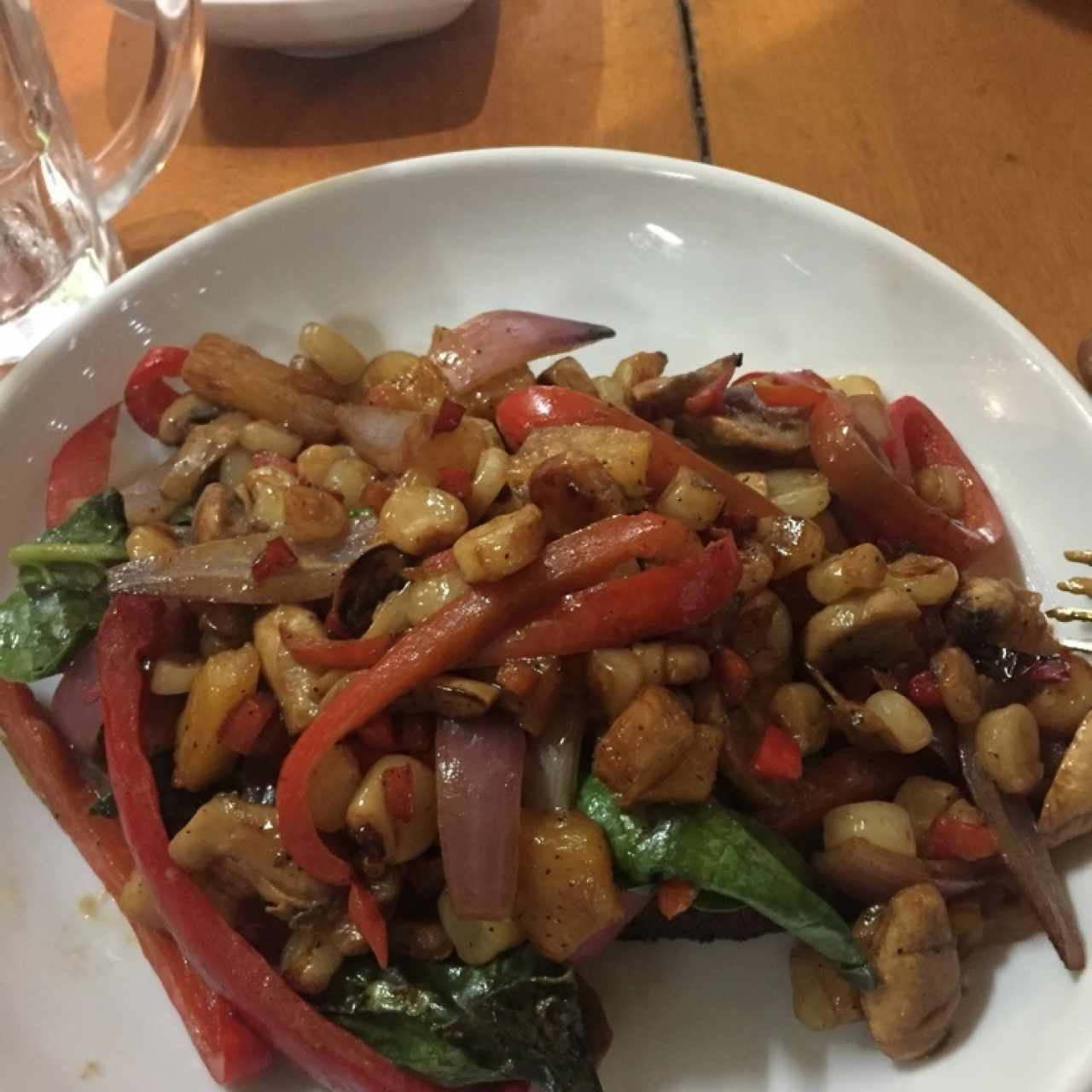 pescado del dia en vegetales - sugerencia del chef