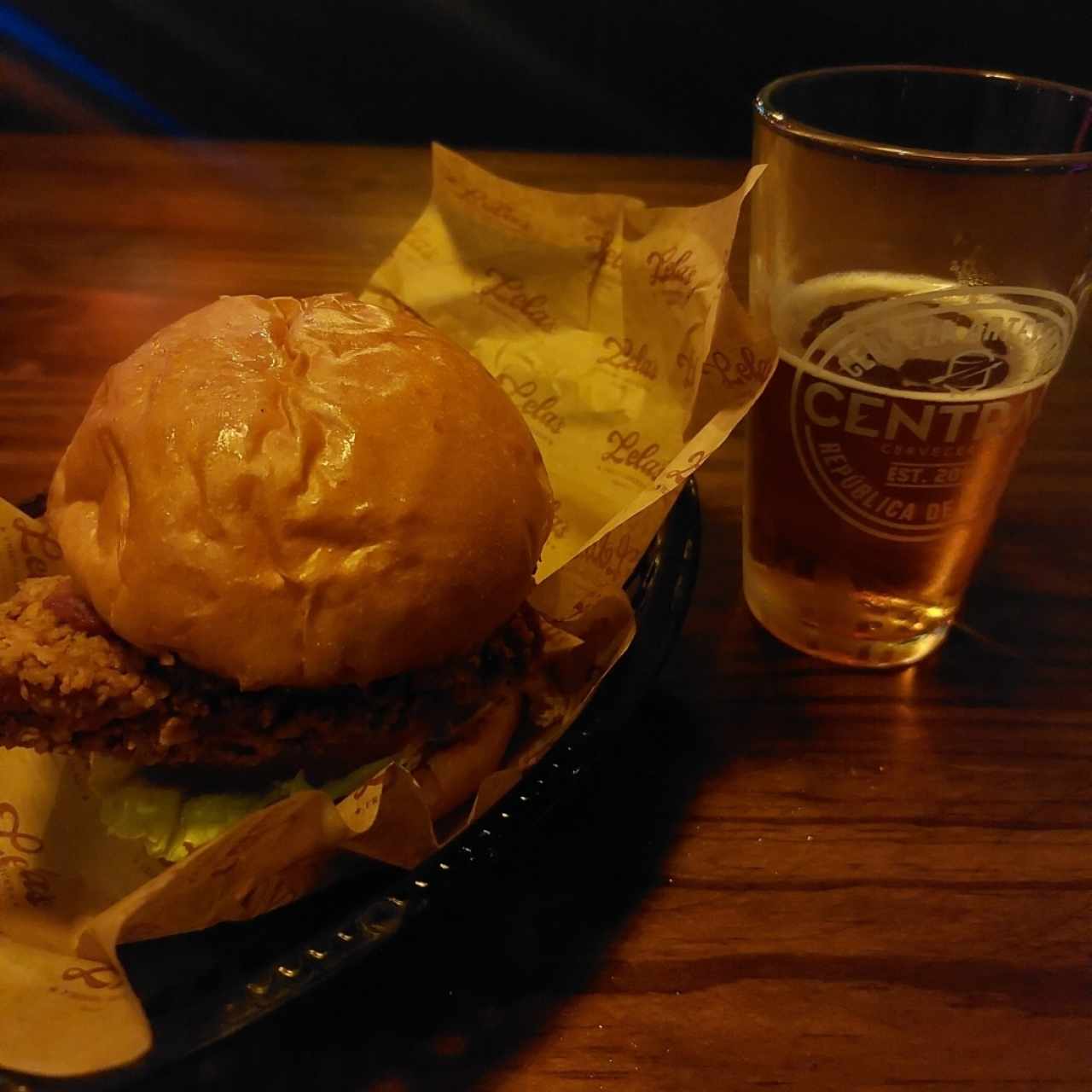 BLT burger + una Guachimán