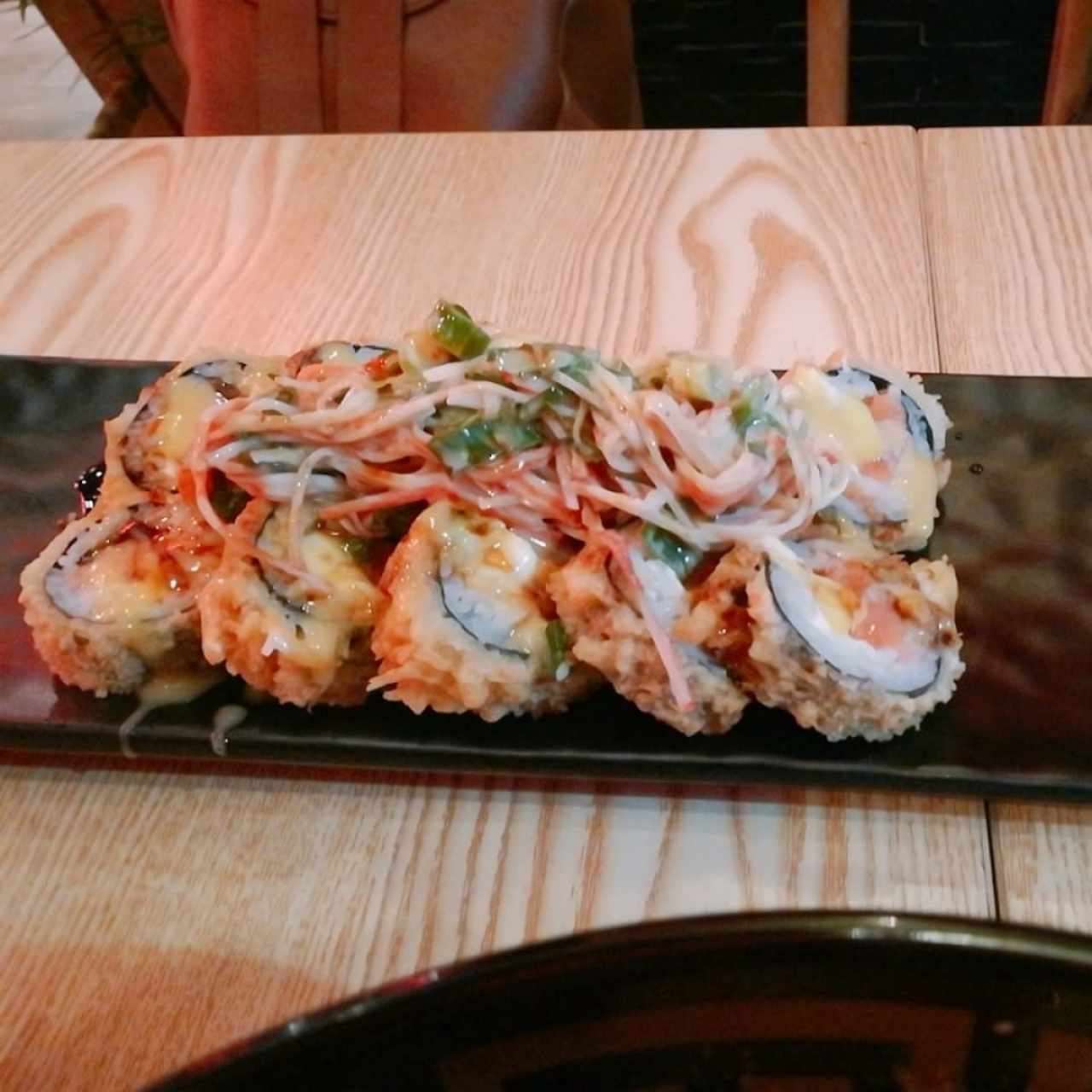 Sushi de salmon fresco 