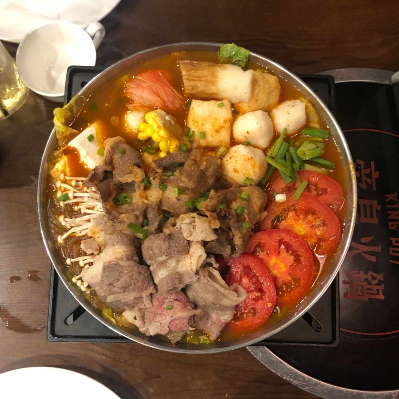 beef and tomato pot