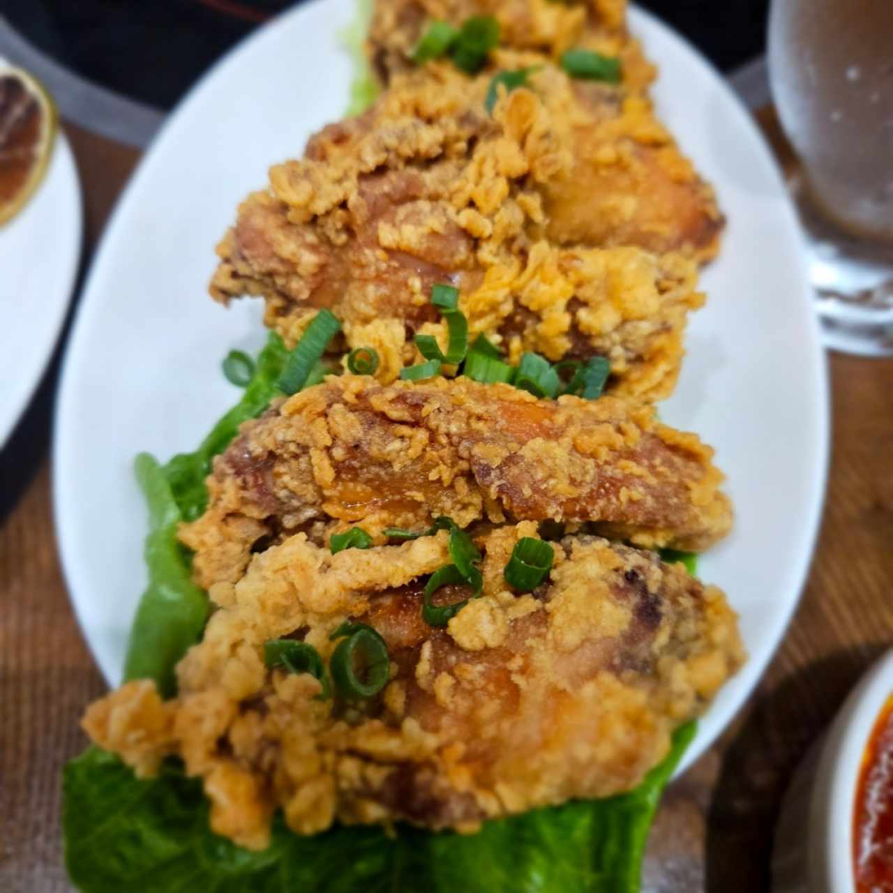 Korean Fried Chicken/ Alitas de pollo en salsa coreana