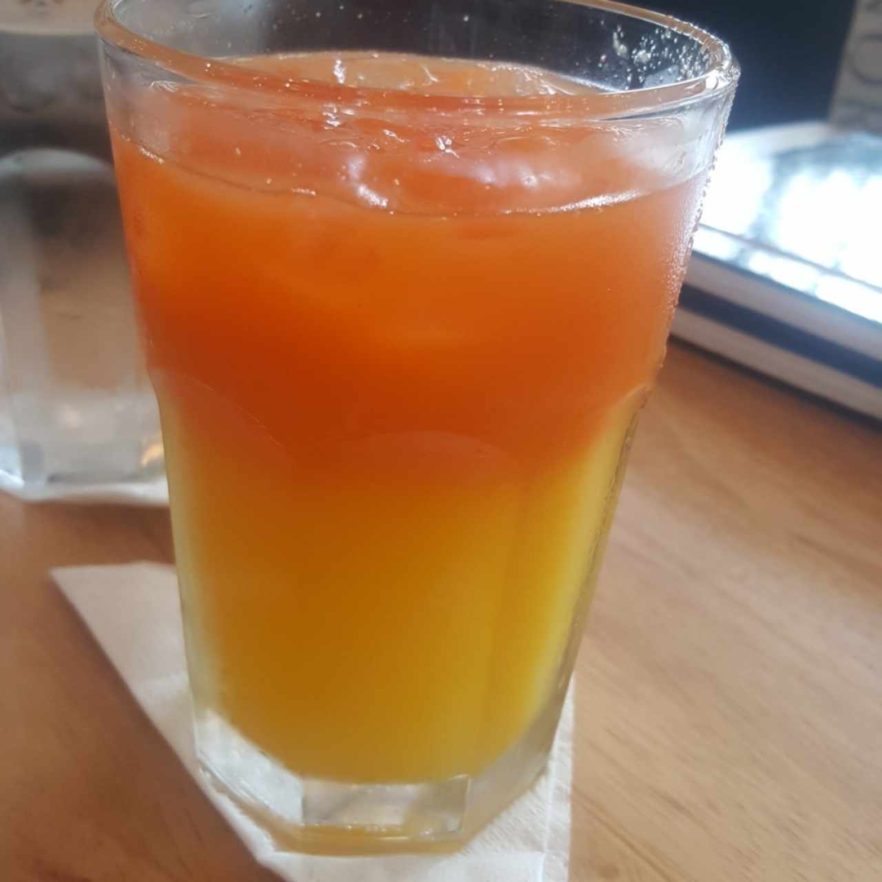jugo de naranja con zanahoria