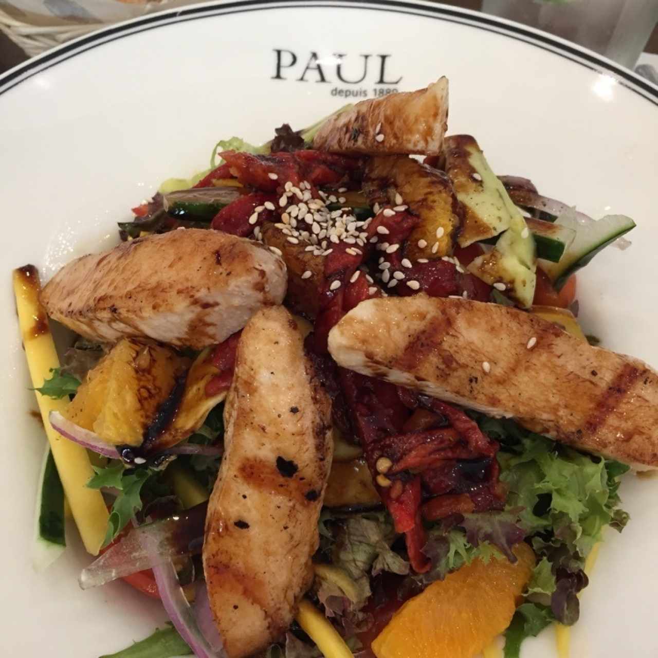 Ensalada de Pollo Yakitori