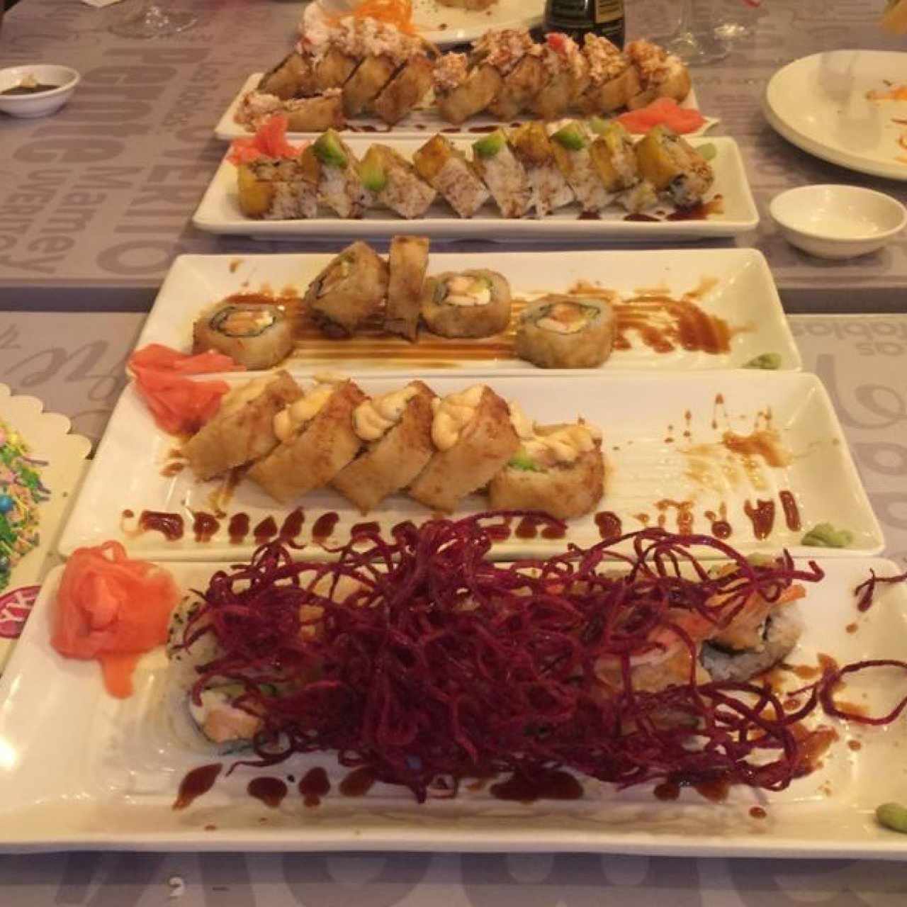 Tiradito Especial sushi mey