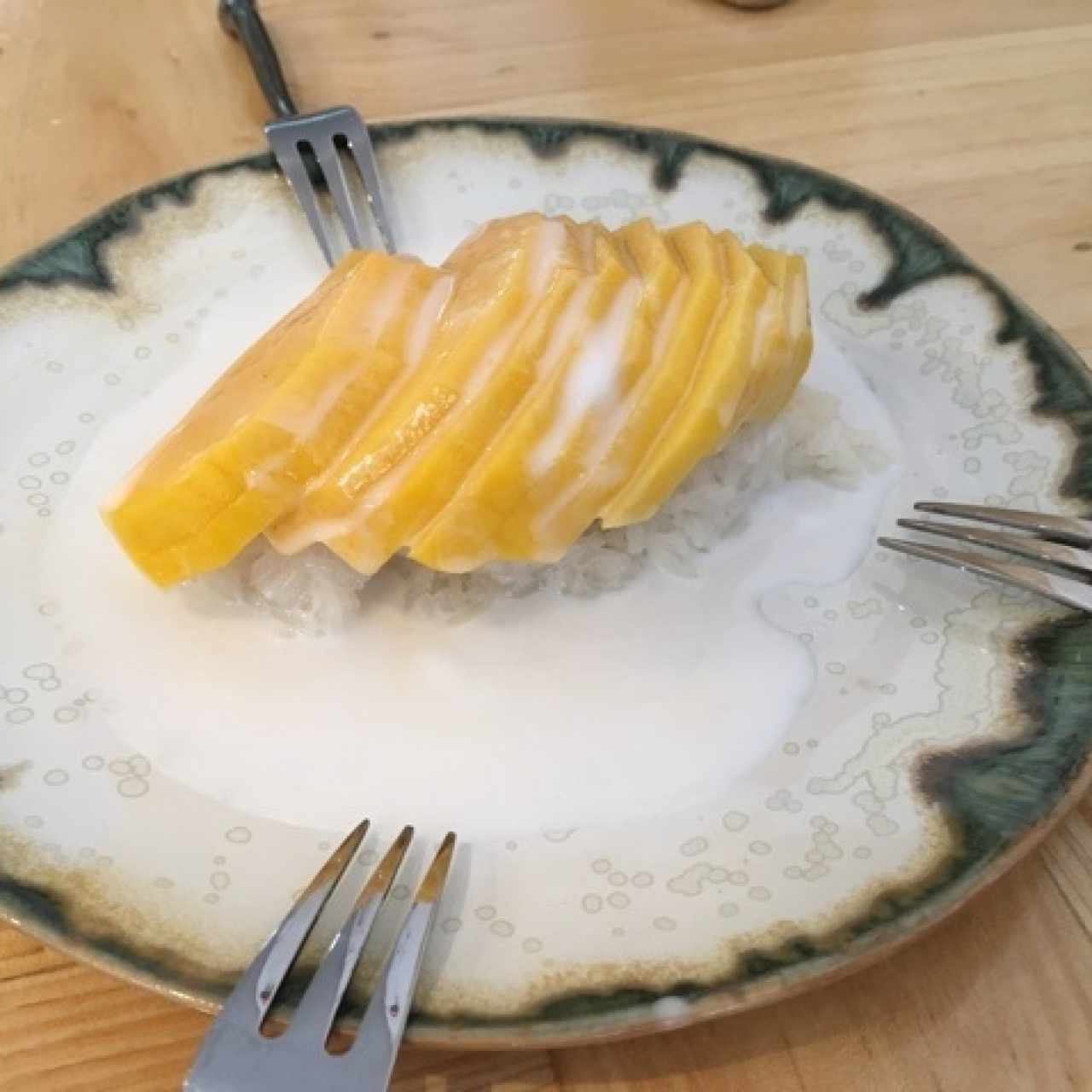 Arroz con mango
