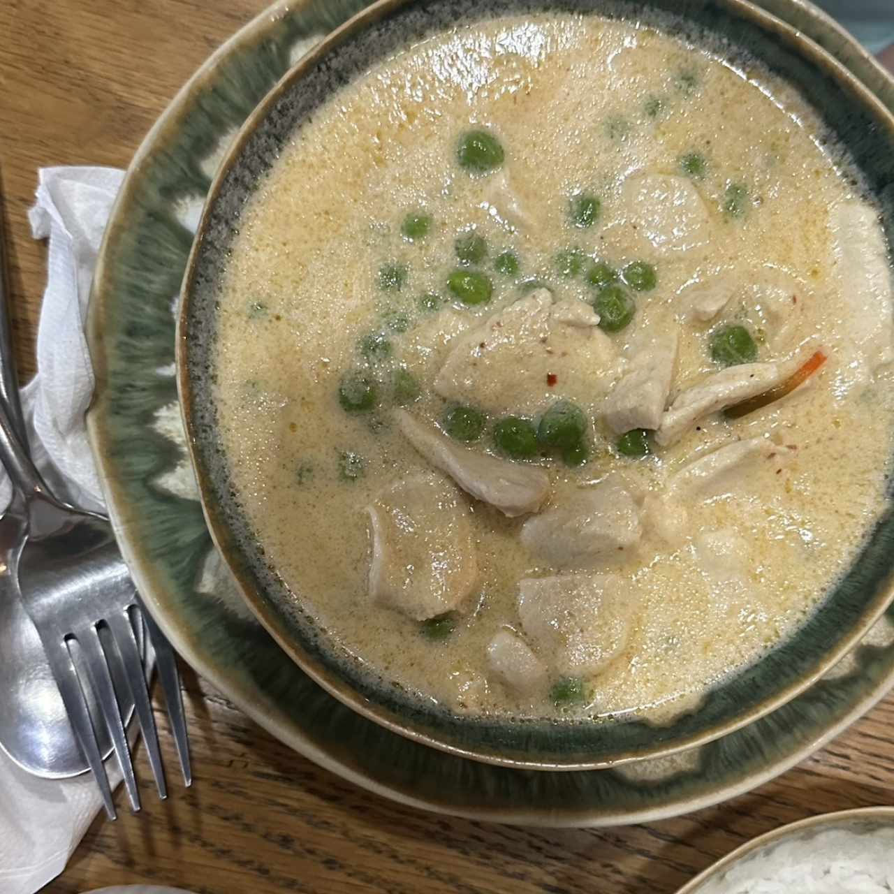 Curry de pollo 