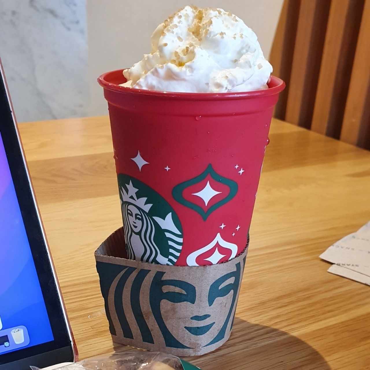 Toffee Nut frappuccino 