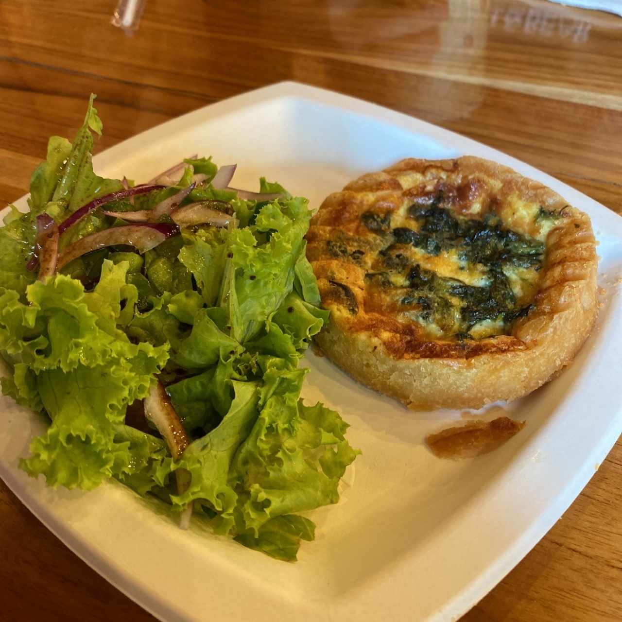 quiche espinaca