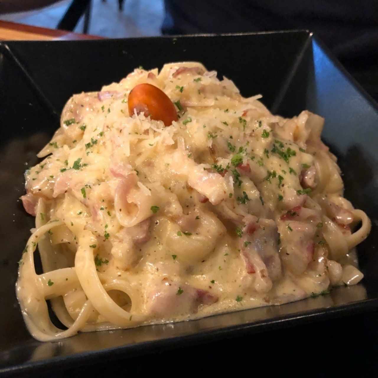 pasta a la carbonara