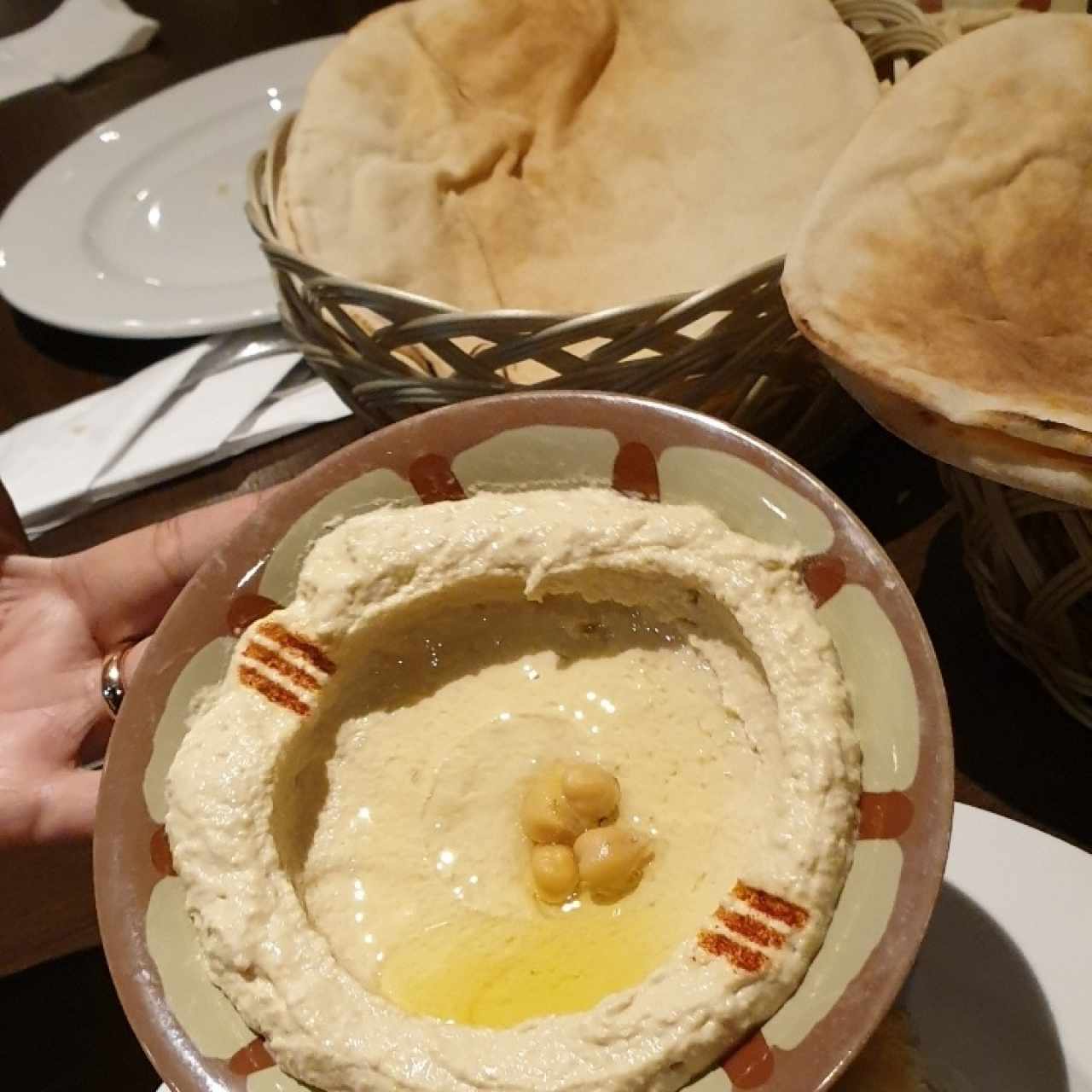 plato árabe 