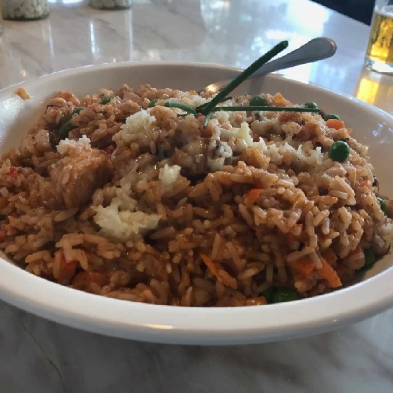 arroz con marisco