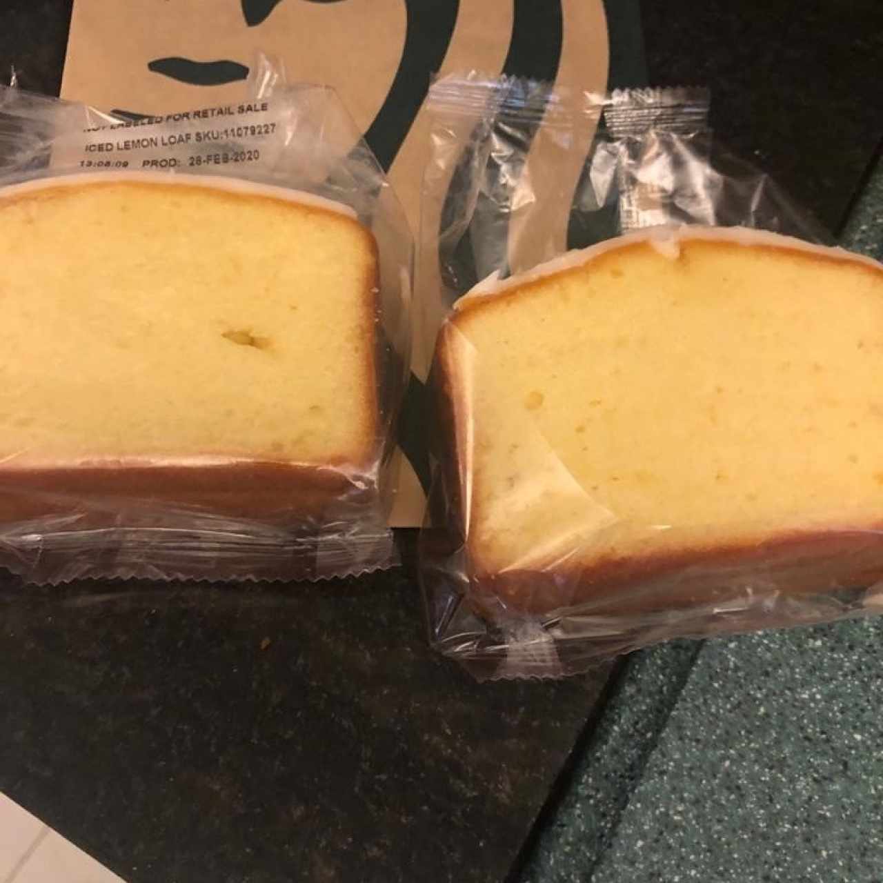 Pastry - Lemon Loaf Cake