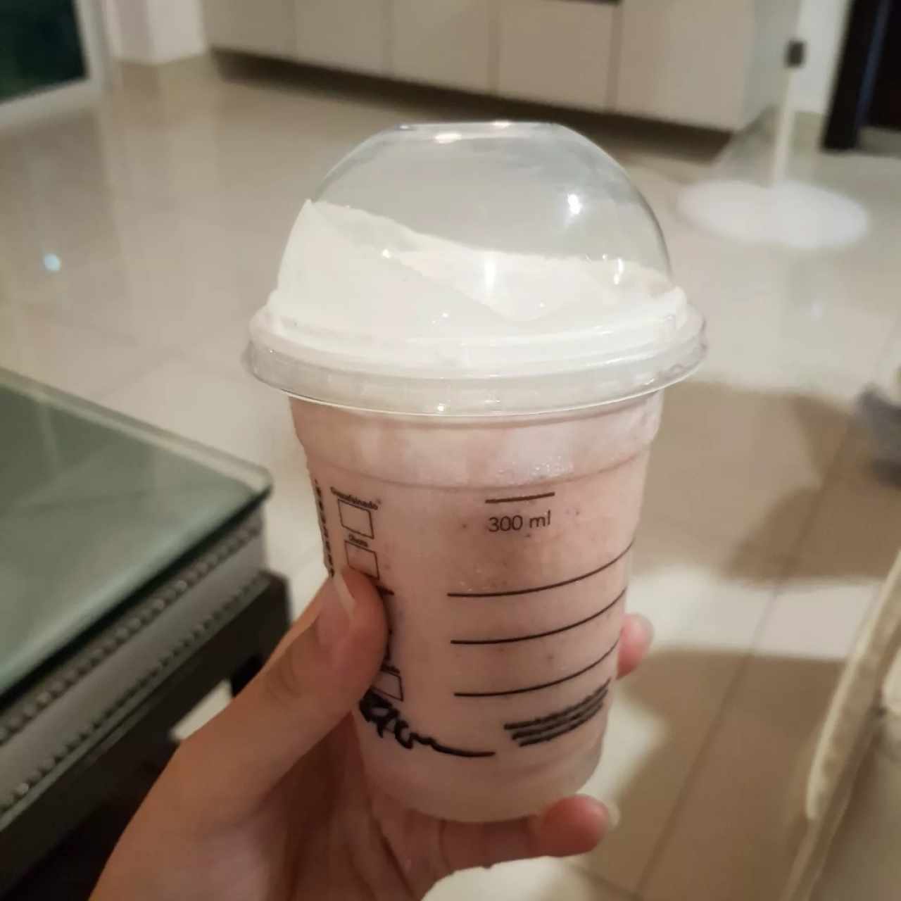 Frappuccino de Strawberry Cream