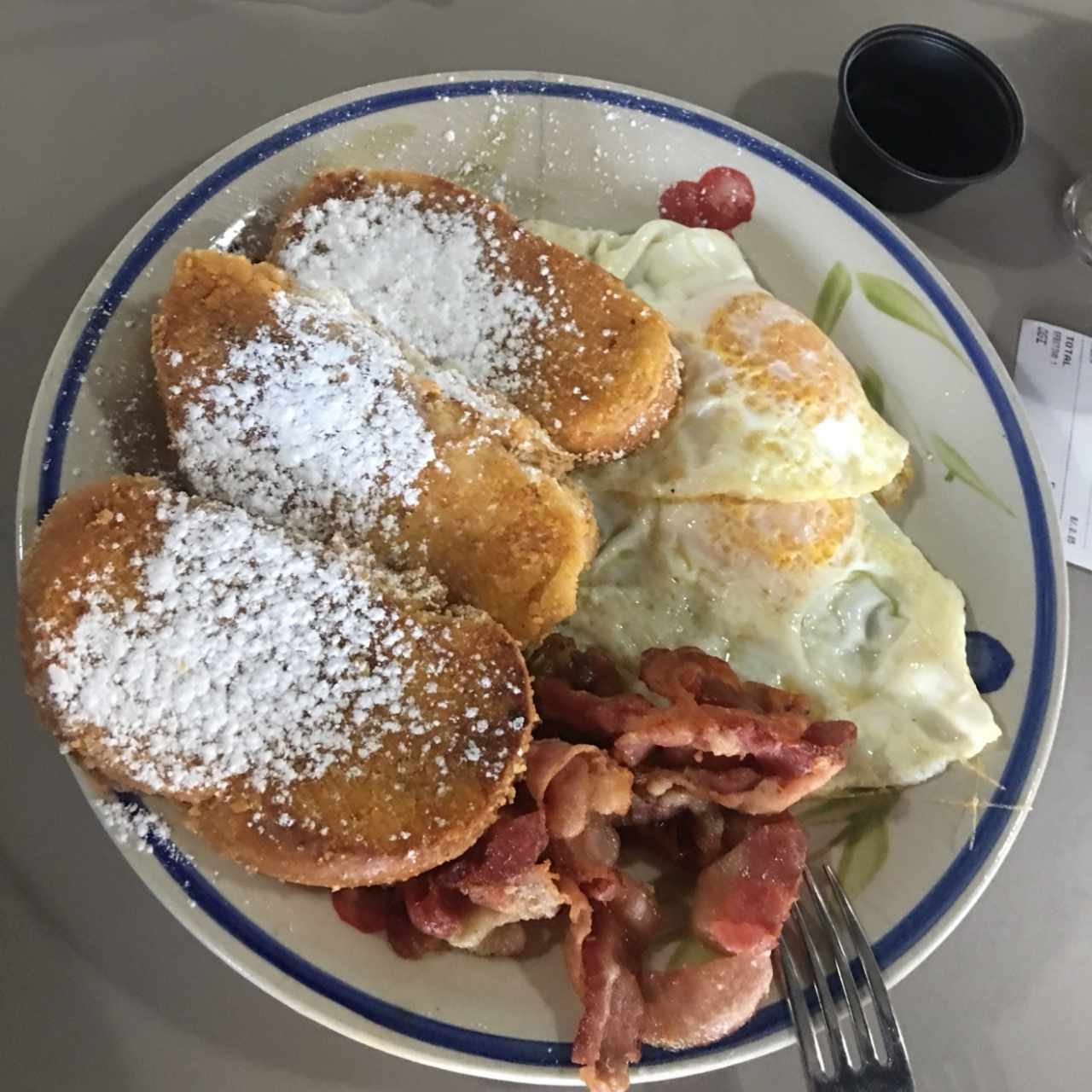 French toast special w/ eggs over easy