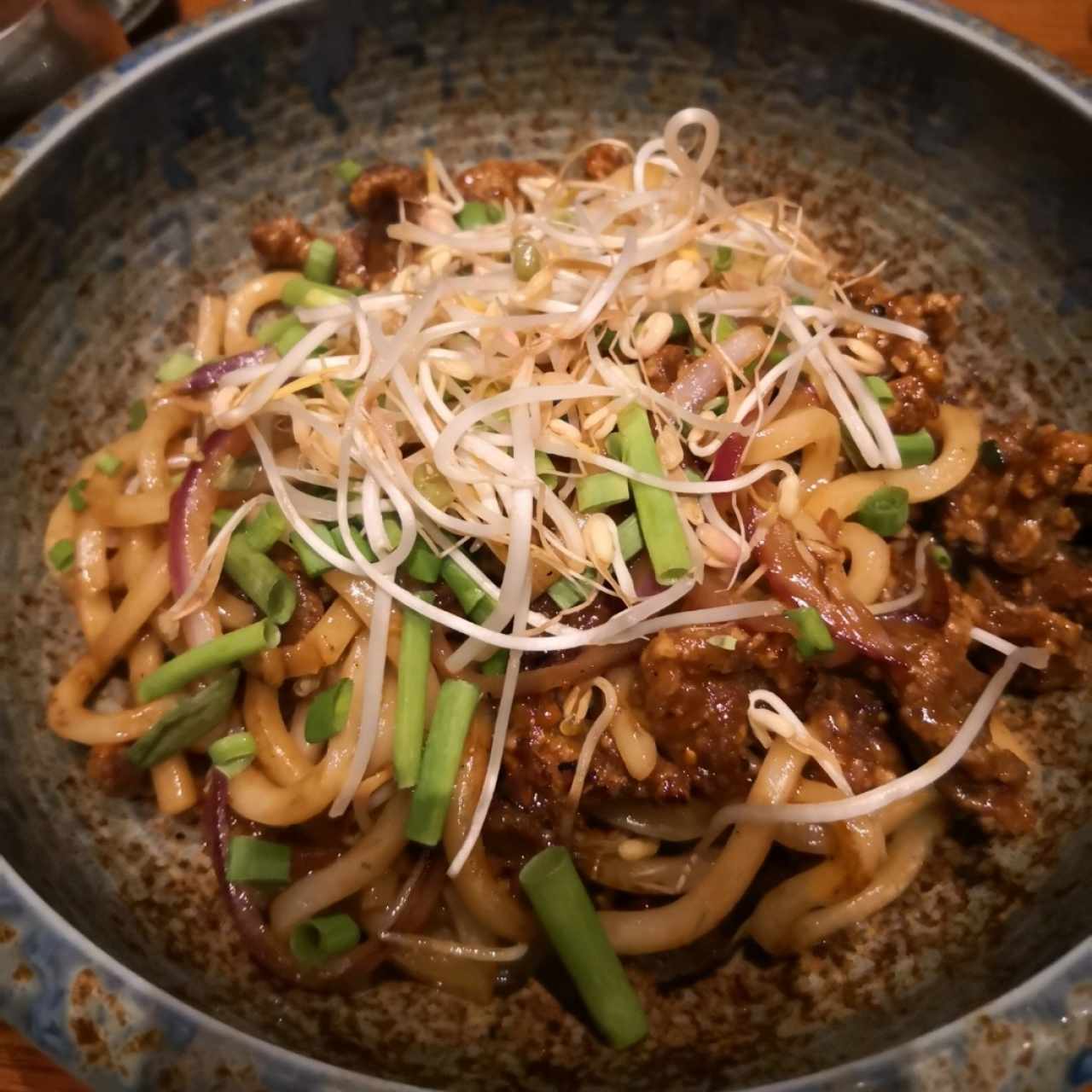 Noodles Mongolian beef