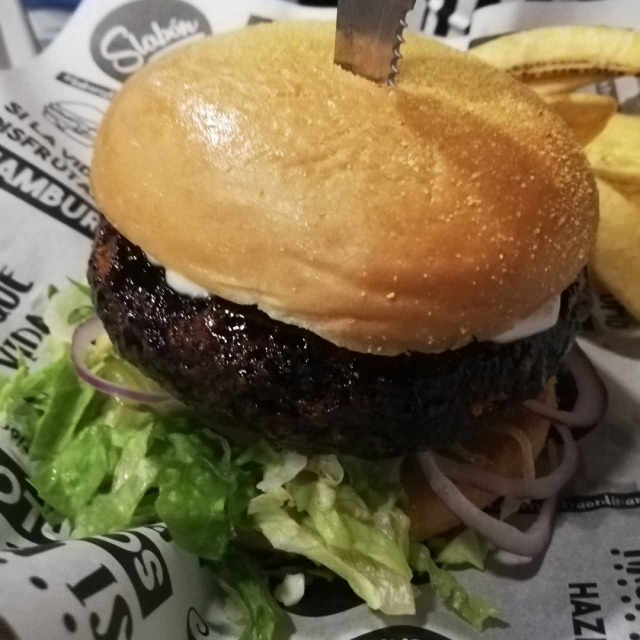 vegan burger 