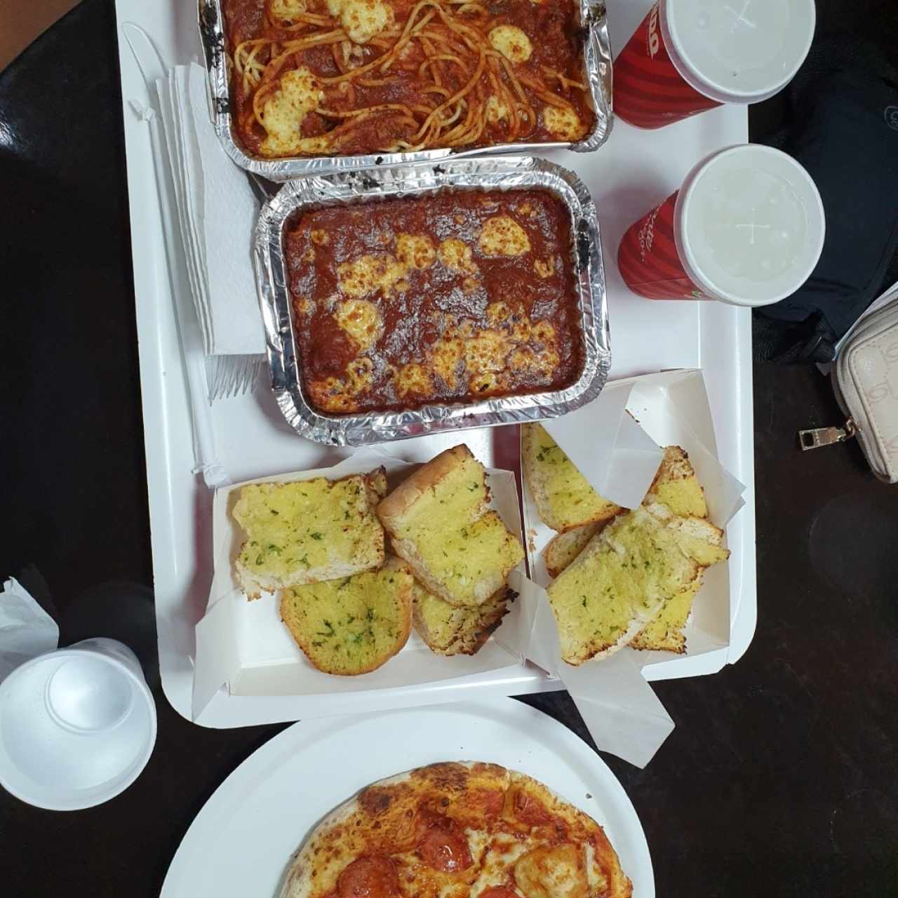 Lasagna bolognesa y Pasta