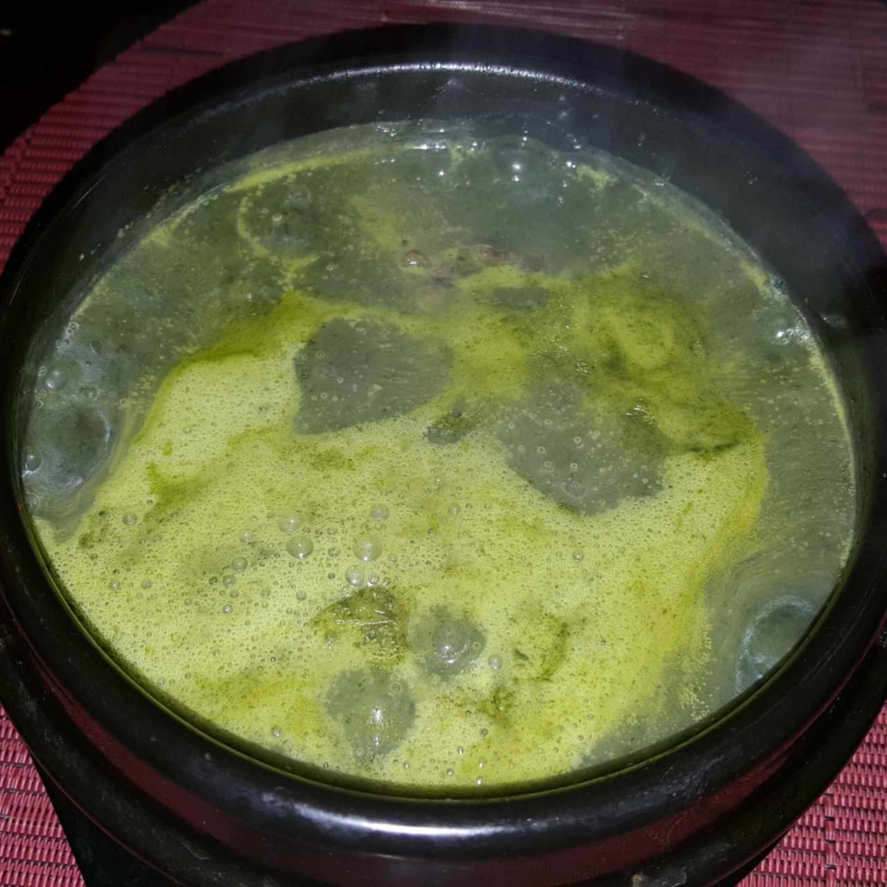sopa de algas 