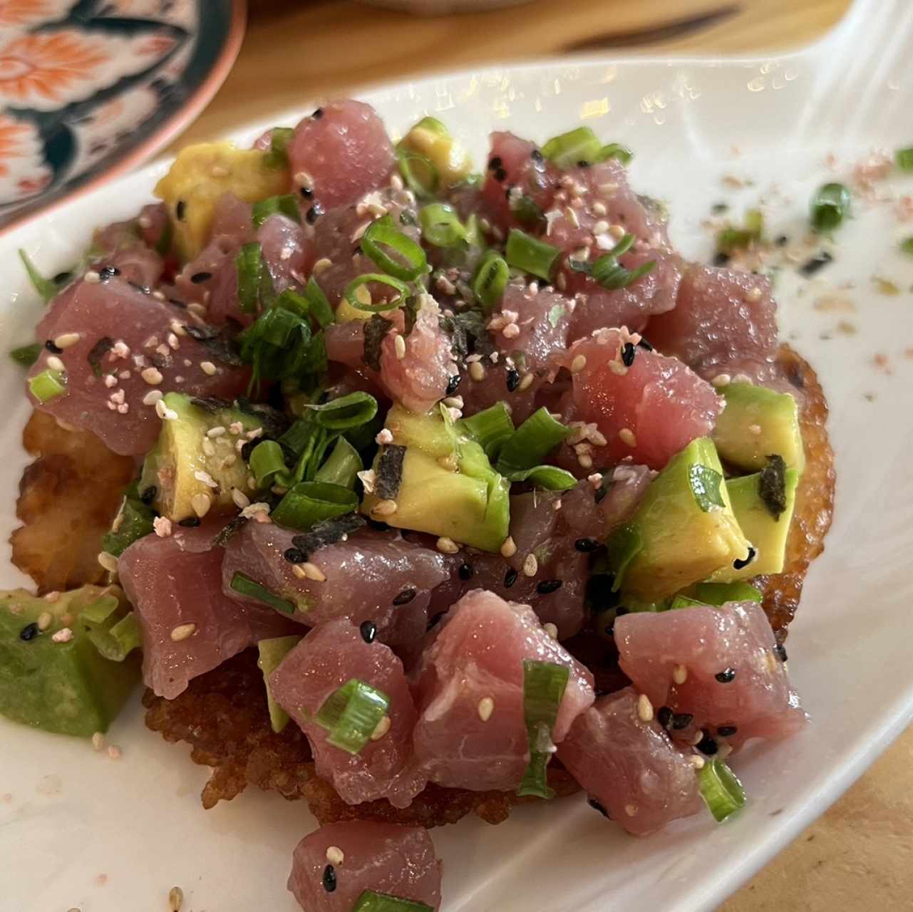 Sushi Pizza de Tuna Trufada