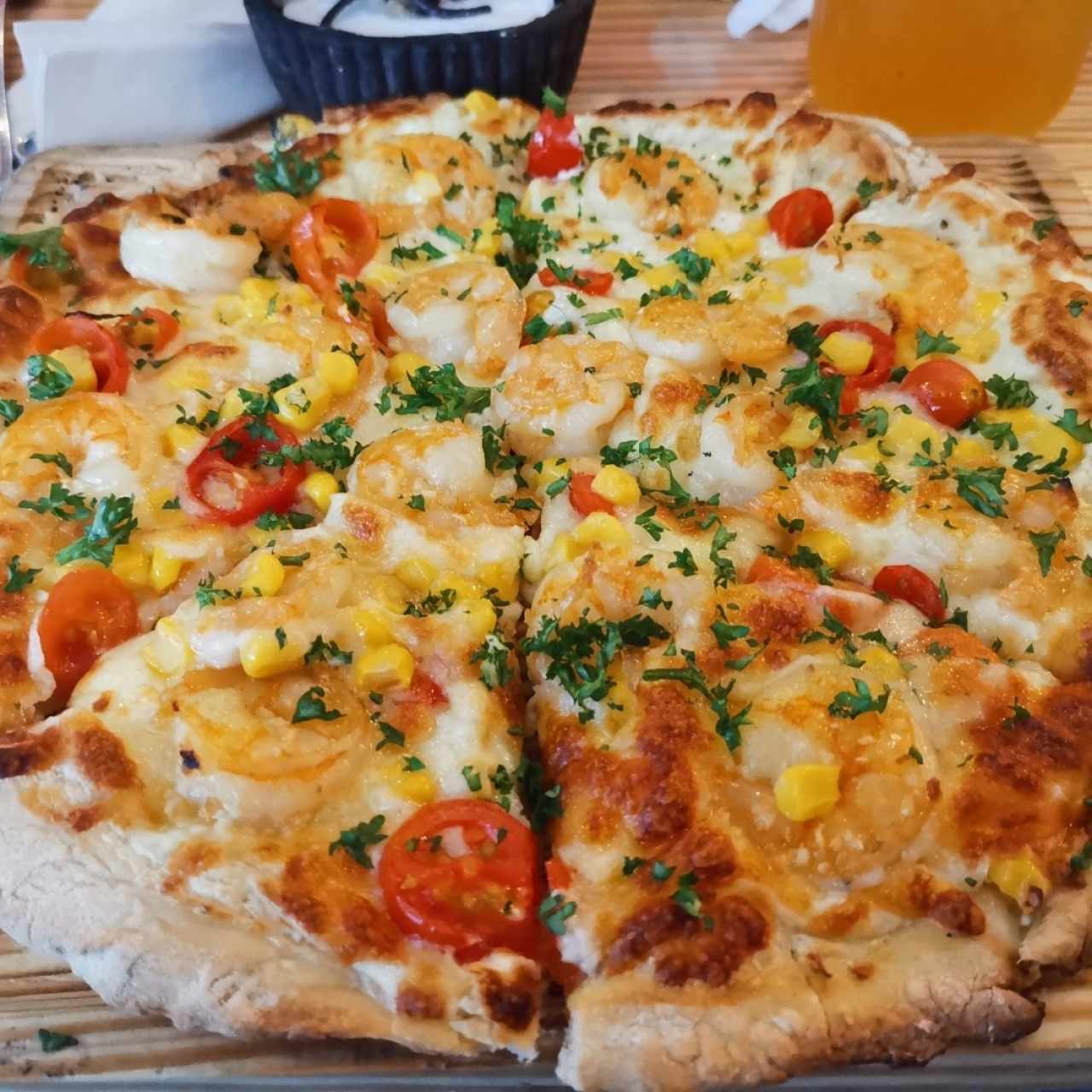pizza de marisxo
