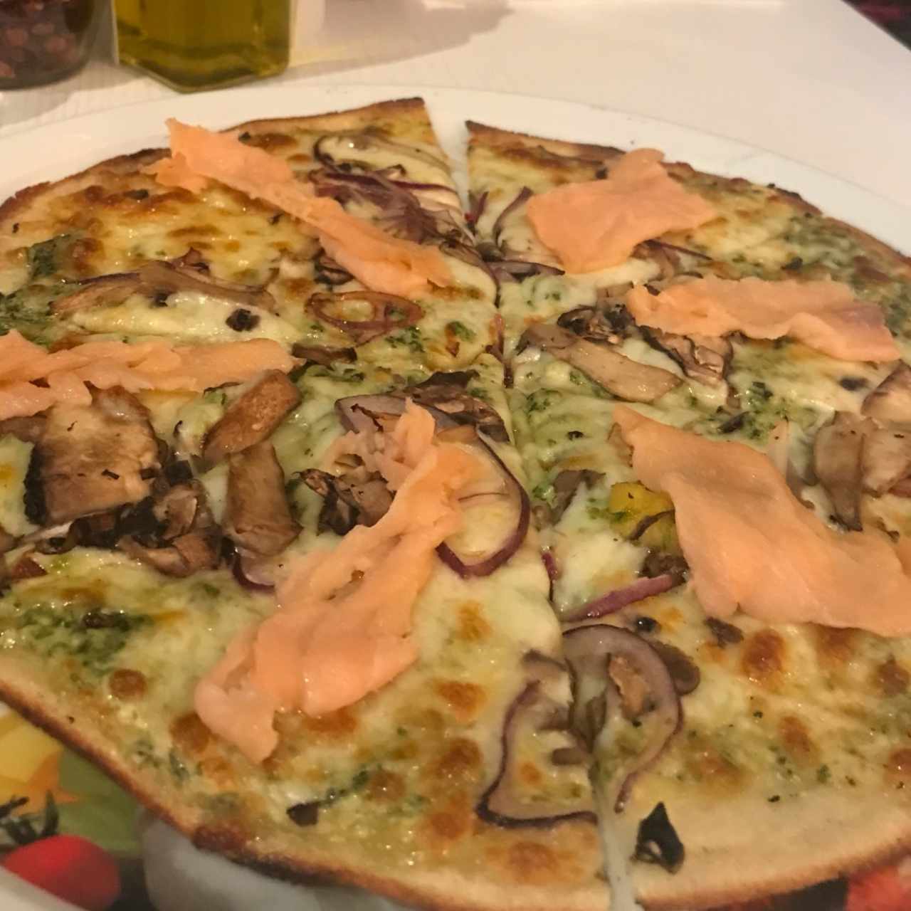 pizza salmon 