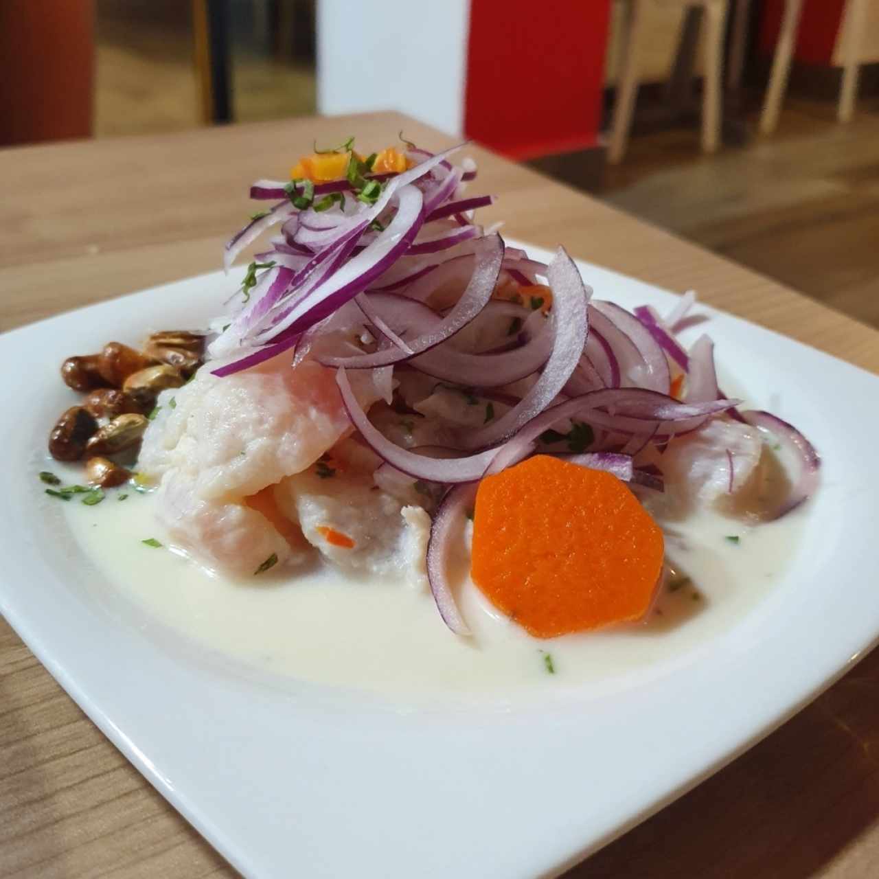 Ceviche de pescado