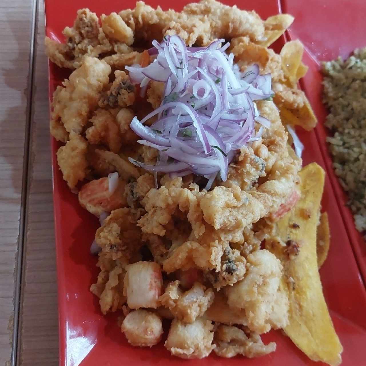 jalea de mariscos 