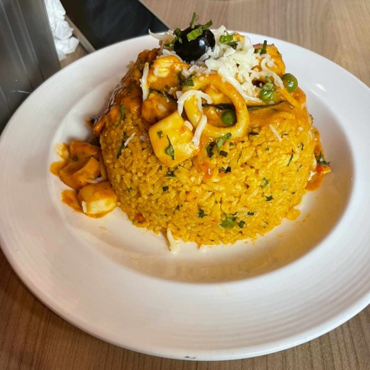 arroz de mariscos