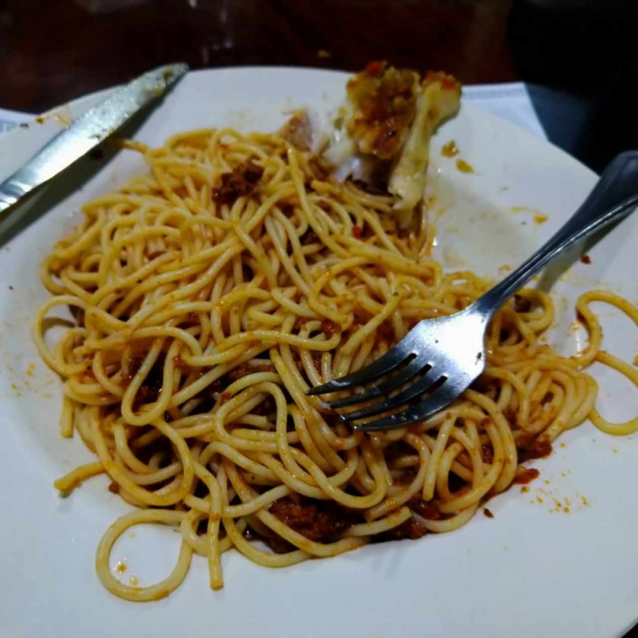 Spaghetti a la boloña