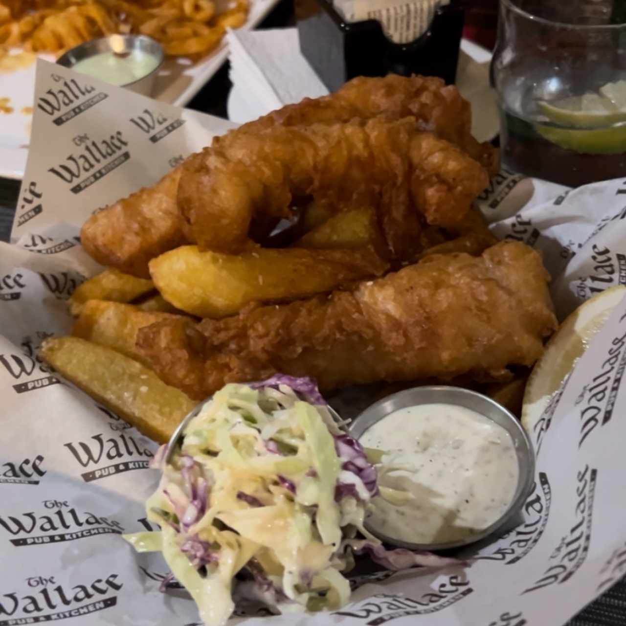 Fish and chips sin gluten