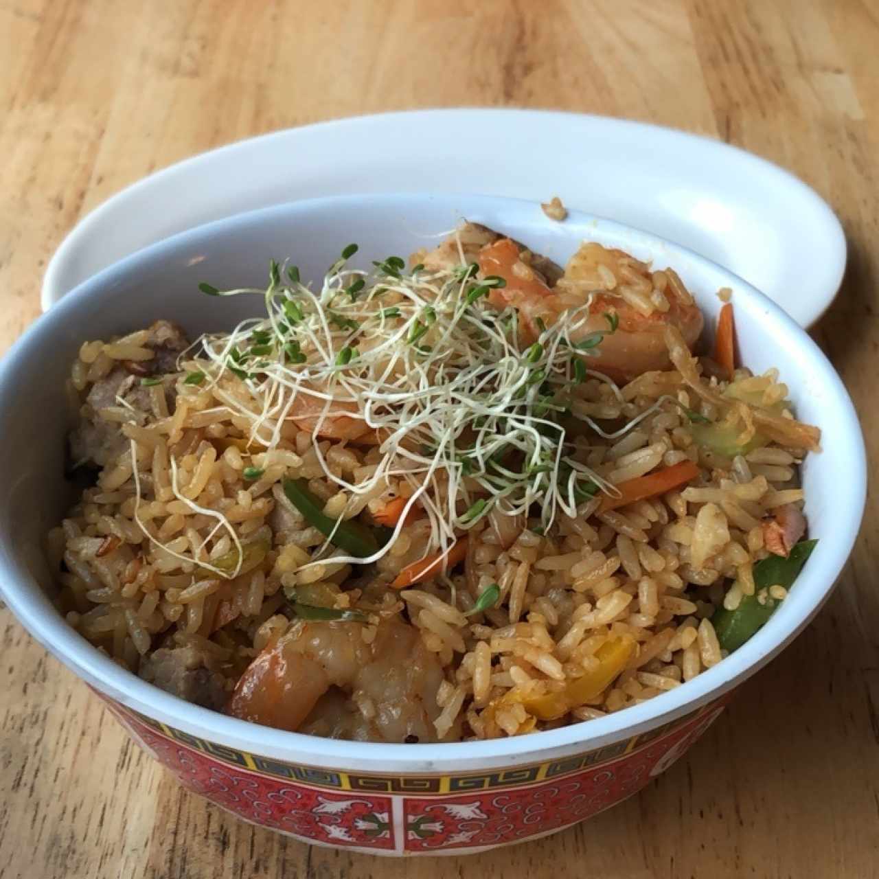 arroz frito de combinación