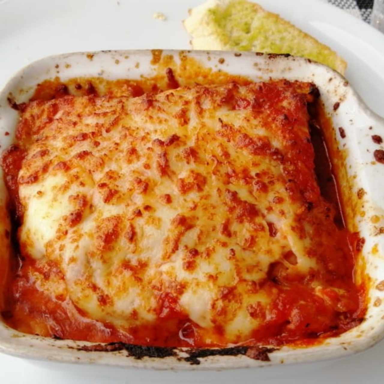 lasagna gratinada de carne
