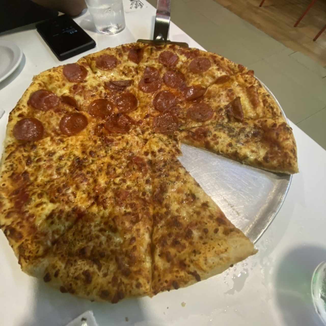 pizza peperoni y margarita